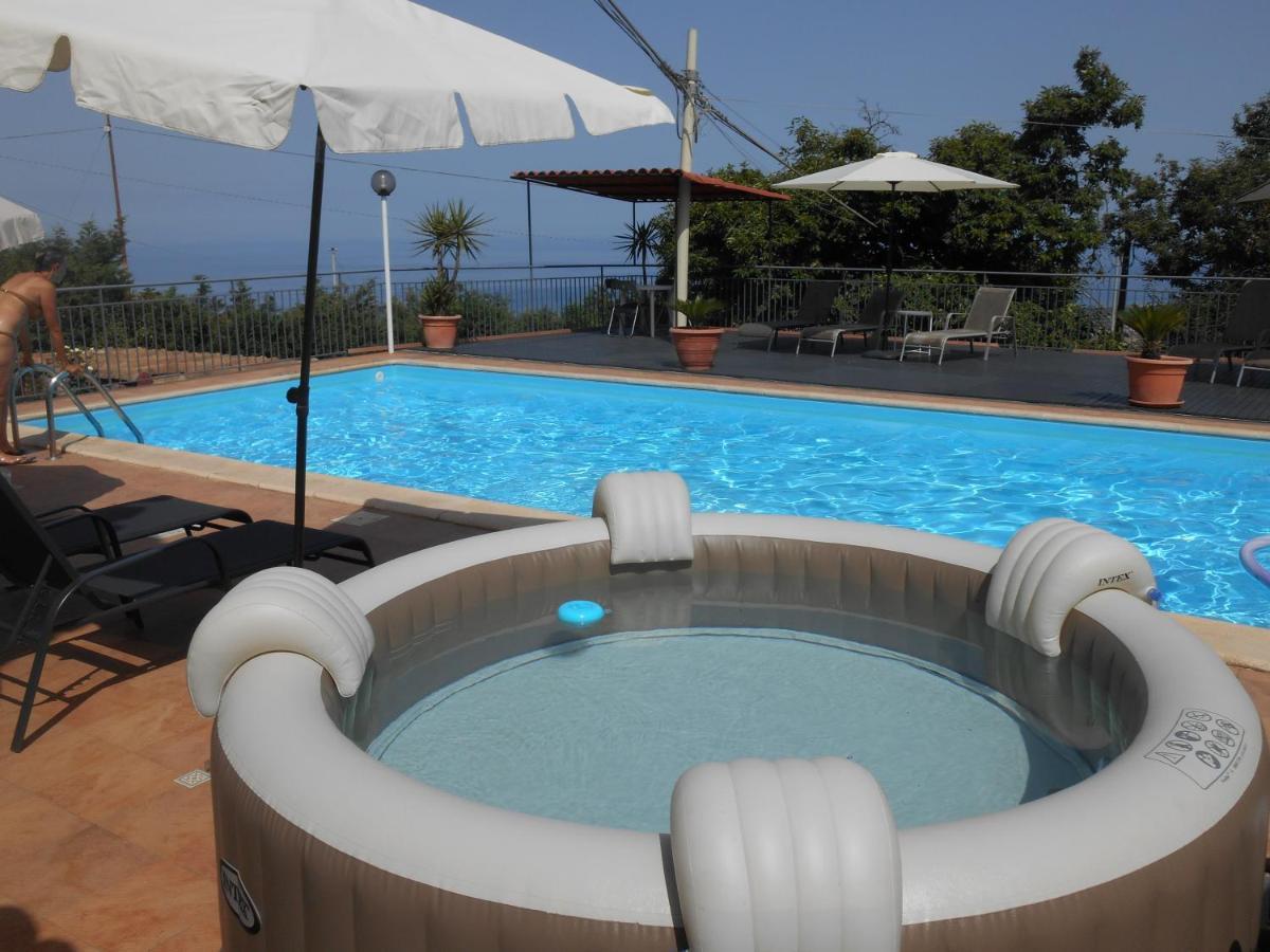 Al Villino Sunshine In Villa Con Piscina Ed Idromassaggio Sant'Alfio Екстер'єр фото