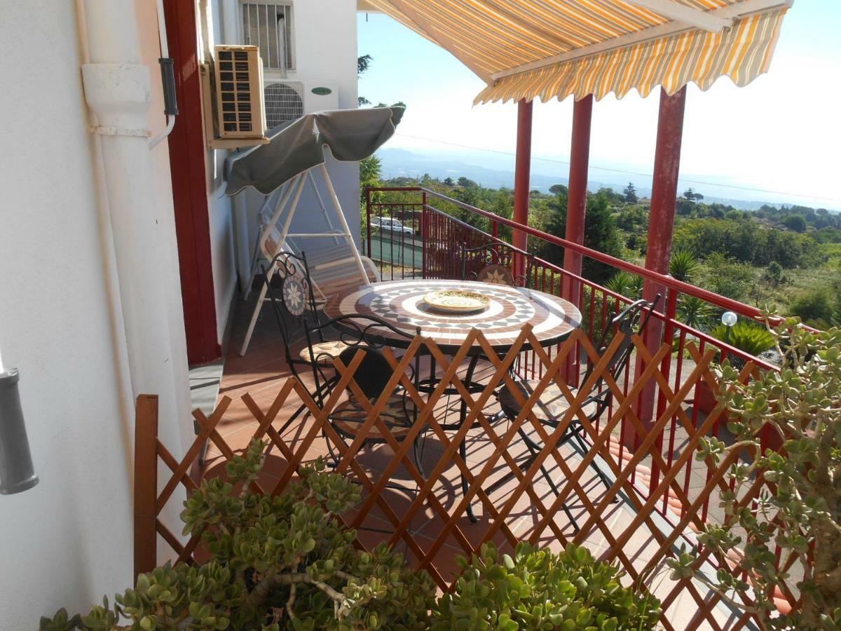 Al Villino Sunshine In Villa Con Piscina Ed Idromassaggio Sant'Alfio Екстер'єр фото